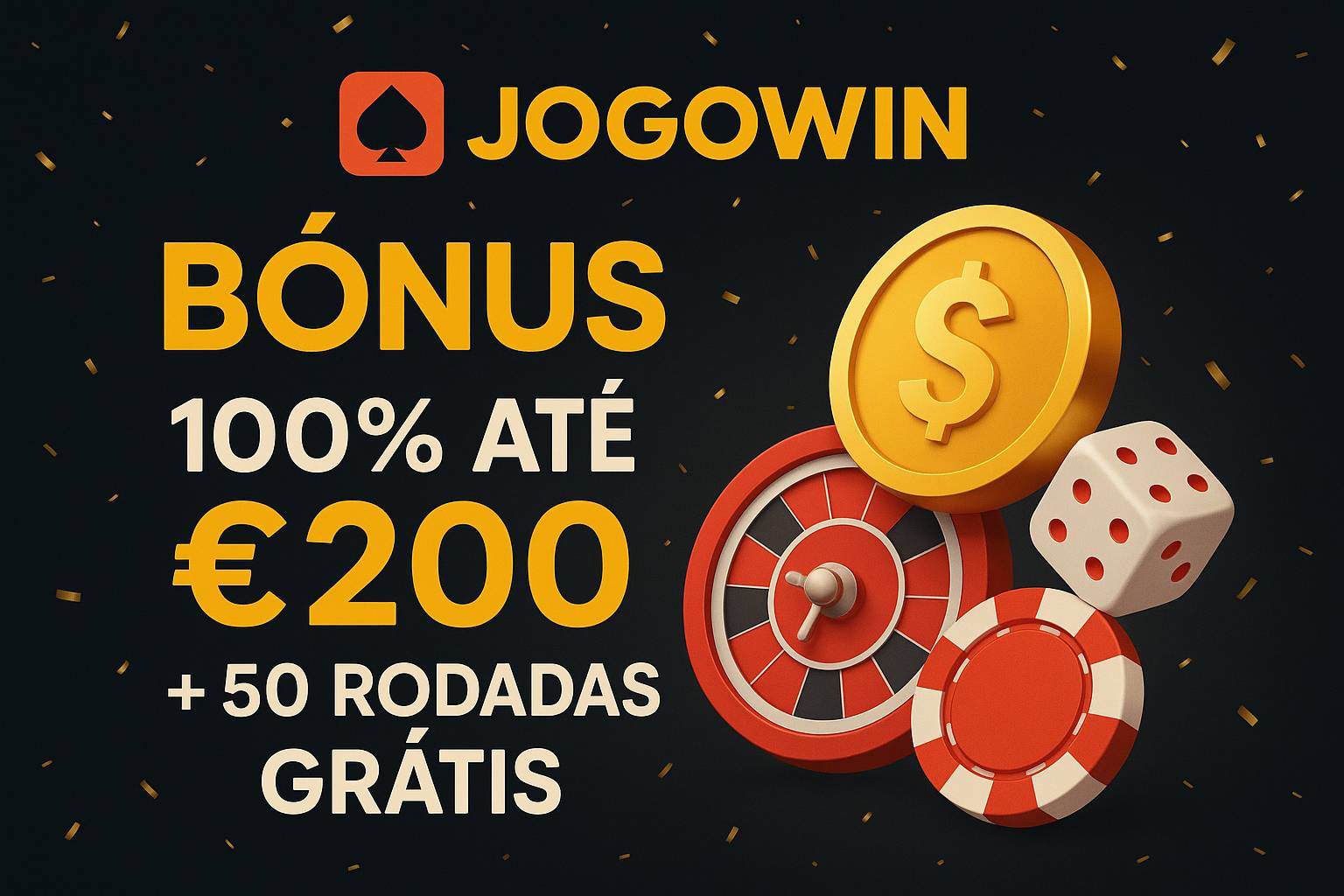 O bônus promocional JOGOWINé uma ótima maneira de começar sua aventura
