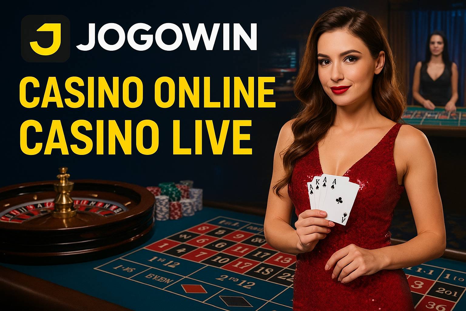 O JOGOWINLive Casino lança promoções regularmente