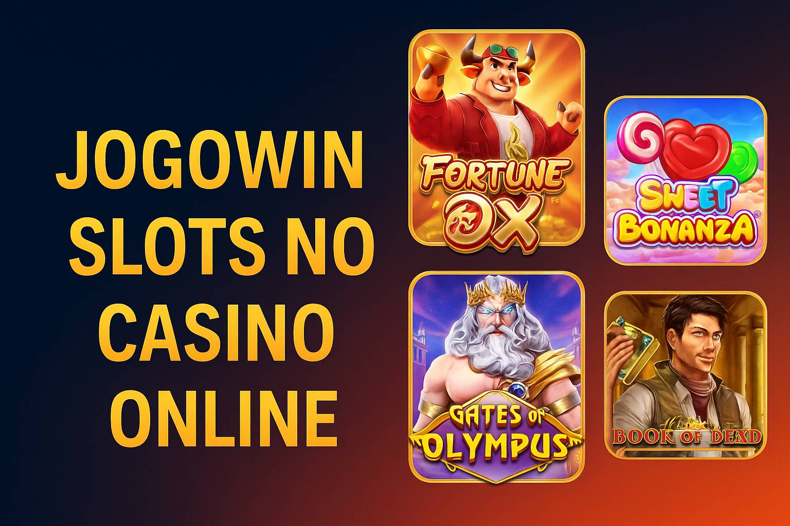 Jogos de Slot no Casino Online JOGOWIN