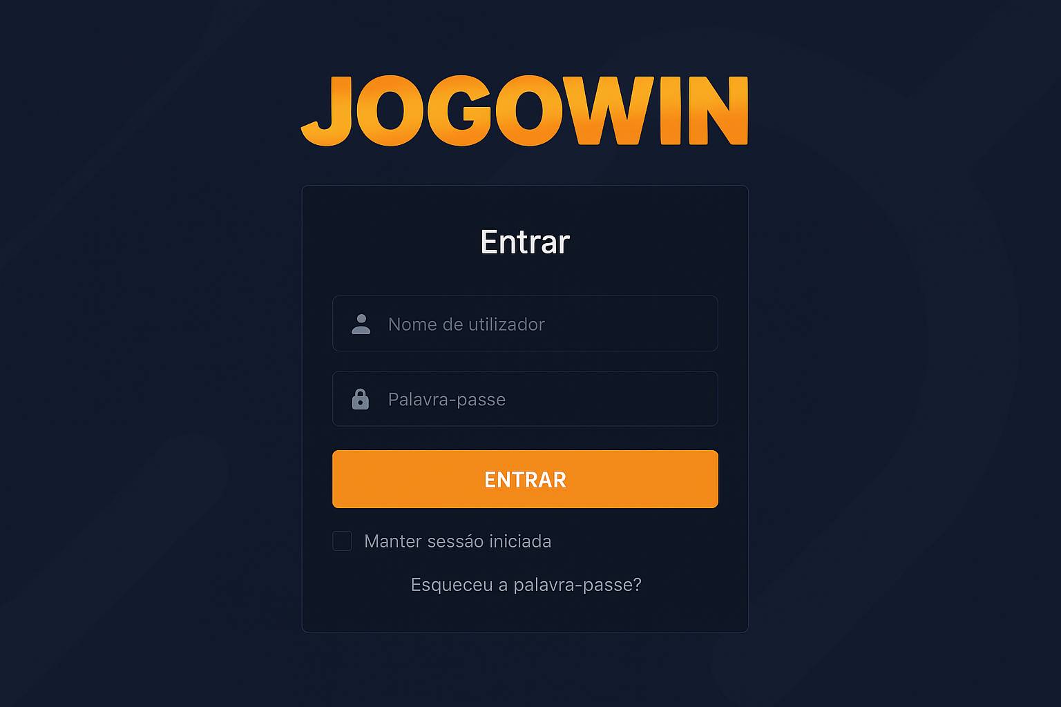 Login no Cassino JOGOWIN