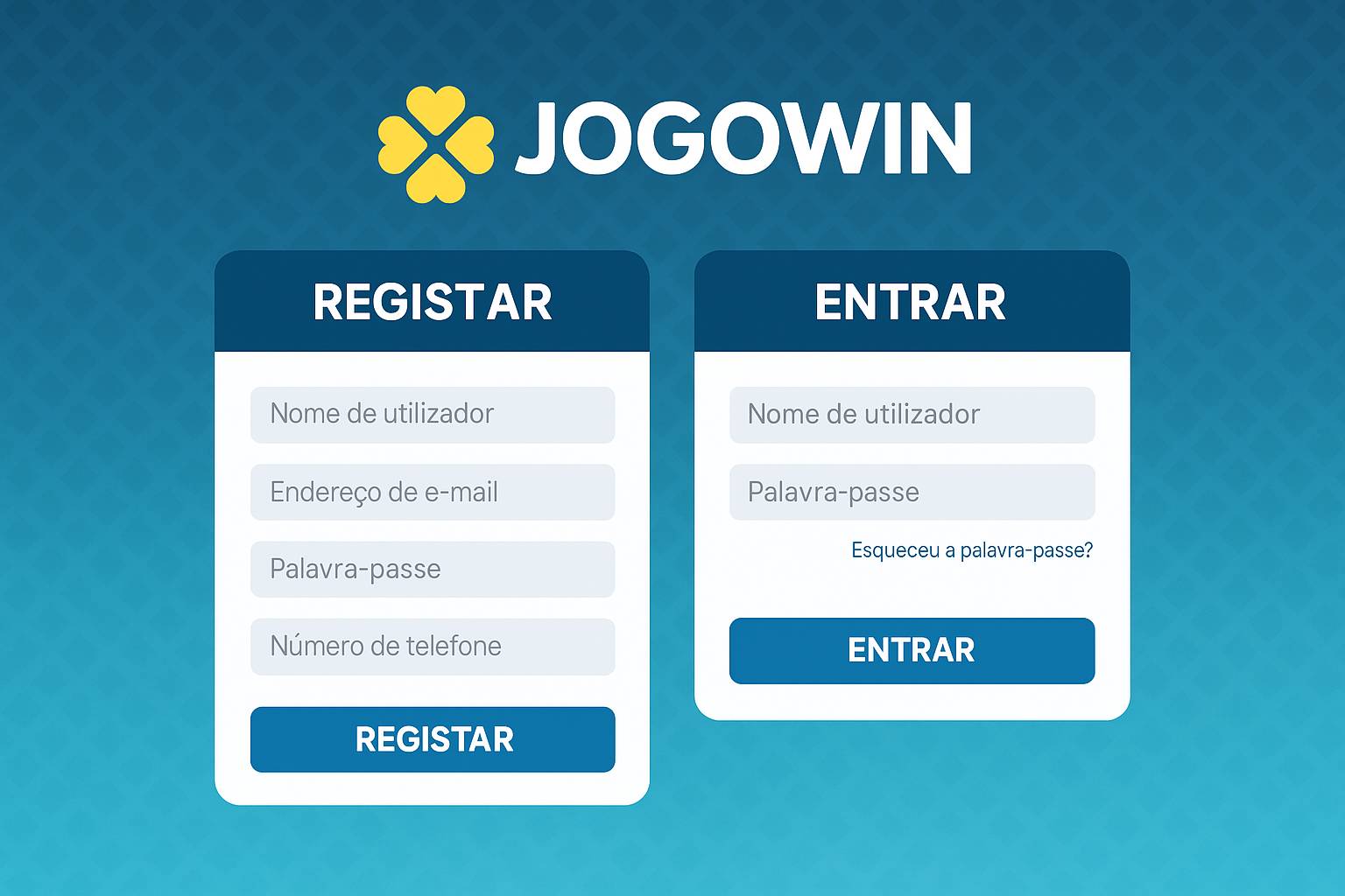 Não Perca tempo, o rRgistro na site JOGOWIN